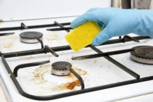 How to Clean Kitchen Stove Burners